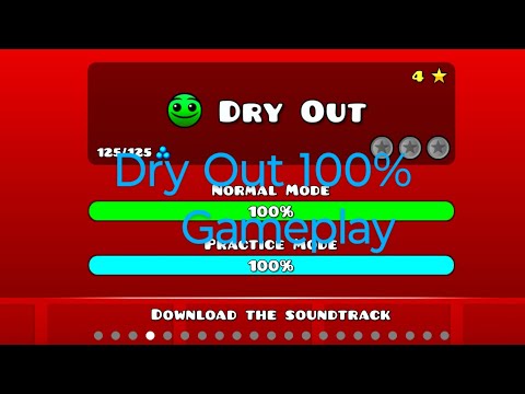 Geometry Dash Dry Out 100%