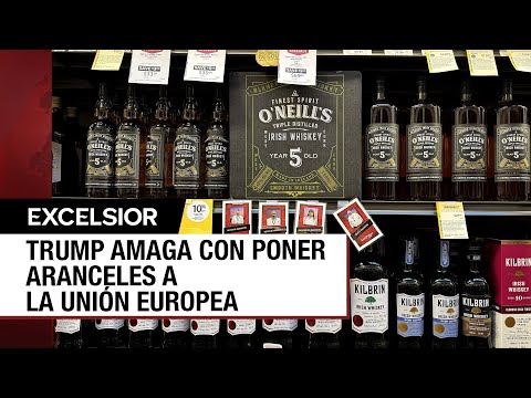 Trump amenaza con aplicar aranceles del 200% a bebidas alcohólicas de Europa