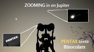 Capturing Jupiter's Beauty: Pantax SP 16x50 Binoculars Zooming In | Astronomy Enthusiast's Guide