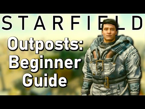 Starfield Outpost Building Beginner Guide | Tutorial | Tips & Tricks | How To Build an Outpost