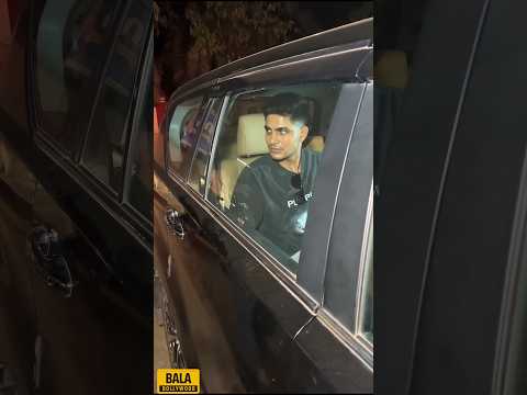 Shubman Gill Spotted at Late Night Dinner at Bandra #shubmangill #shortsvideo