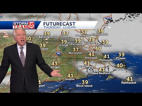 Video: Cooler Thursday, warm-up Friday