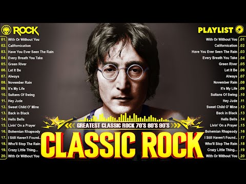 The Beatles, Pink Floyd, ACDC, The Police, Queen 💥 Classic Rock Songs Full Album 70s 80s 90s