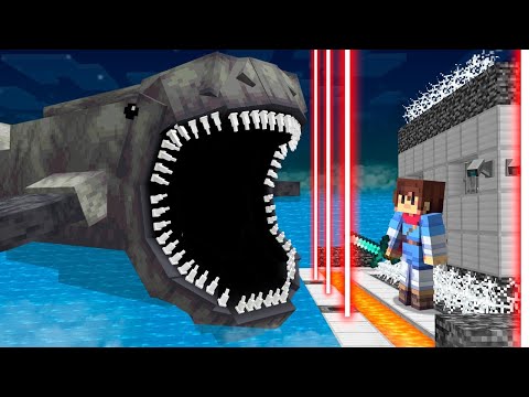 The Bloop vs Security House in Minecraft