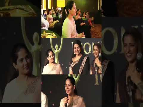 Jaya Kishori won Best Motivational Speaker Of the Year at Iconic Gold Awards #trend  #motivation