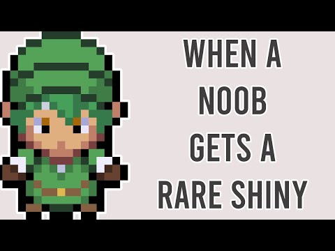 WHEN A NOOB GETS A SHINY RARE IN POKEMMO