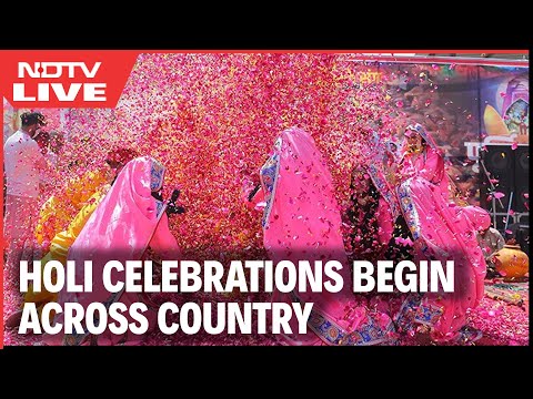 Holi 2025 LIVE | Celebrations Begin As The Festival Of Colours, Holi, Unites All