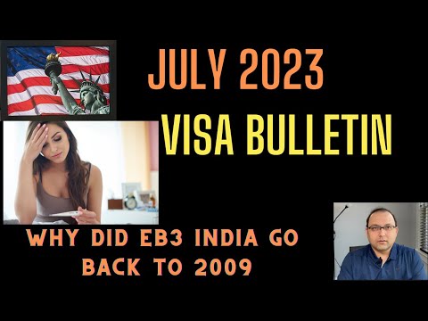 July 2023 Visa Bulletin - Here is why I think EB3 retrogressed to 2009