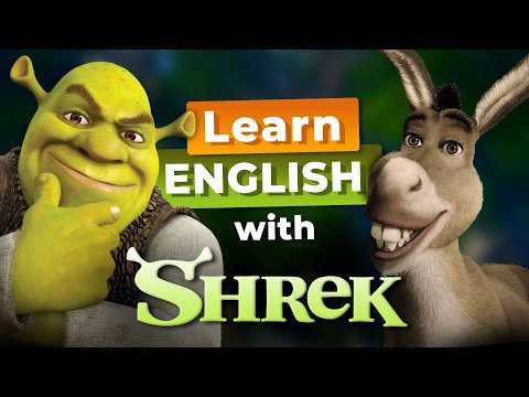 Learn English with SHREK — Donkey Meets Shrek