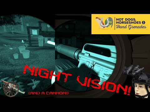 H3VR- Night Vision! (And a Cannon!)