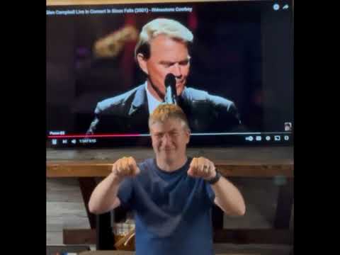 GLENN CAMPBELL RHINESTONE COWBOY MANCAVE MUSIC REACTIONS