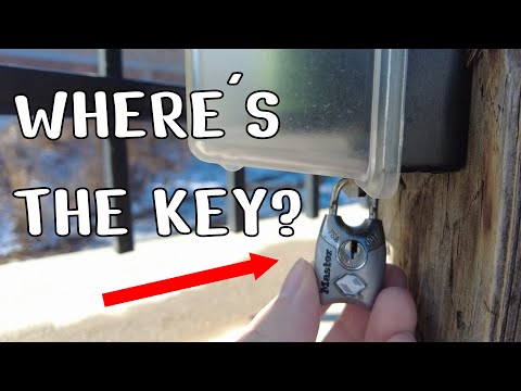 This Geocache is locked, but where's the key...? | GeoTrek