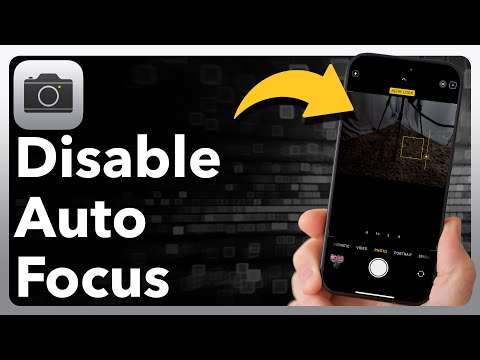 How To Turn Off Auto Focus On iPhone Camera