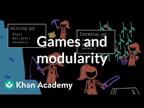 Games and modularity | Intro to CS - Python | Khan Academy