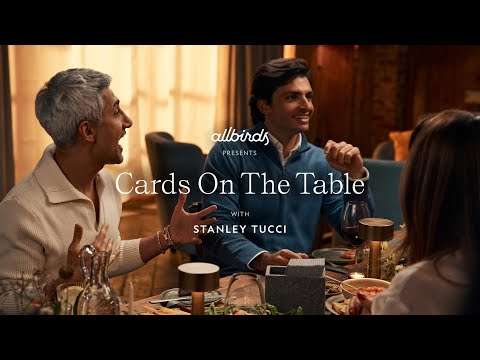 Stanley Tucci Puts his Cards on the Table with Carlos Sainz, Tan France, and Melanie C