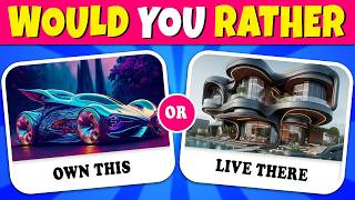 Would You Rather...? Luxury Life Edition 💎💸💰Quiz Rainbow