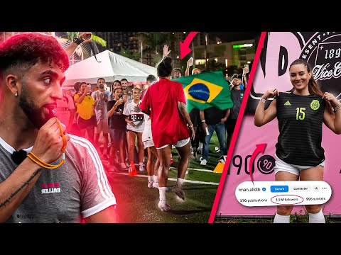 Brazilian Influencer Vs Miami’s best BALLERS! 1V1s for $2000!!