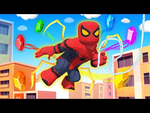 Becoming INFINITY SPIDER MAN in Roblox