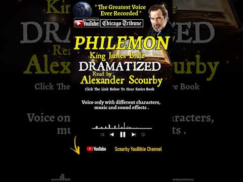 57~Book of Philemon Short | By A.Scourby | DRAMATIZED | God is Spirit, Truth & Love #youtubeshorts