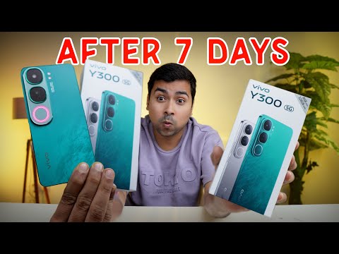 vivo Y300 5G Review After 7 Days of Usage - Unboxing, Camera & BGMI