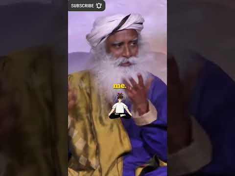 I have no thoughts Sadhguru ( spiritual master ) mystic and indian yogi