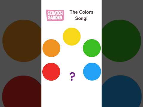 Let's Learn About Secondary Colors! #scratchgardensongs #artsong #secondarycolors