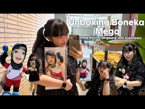 🎵 Unboxing boneka Megawati | yang dikirim langsung dari Indonesia 🎵