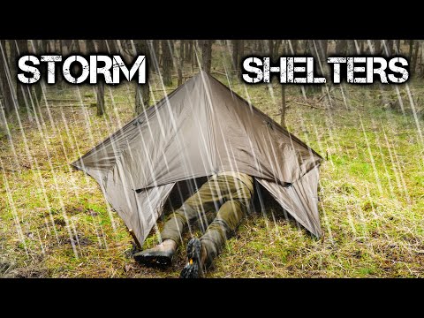 Storm Camping: Shelters