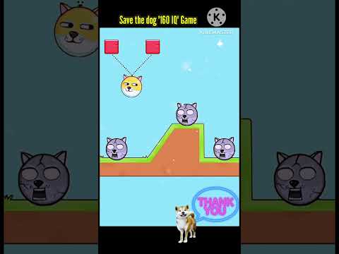 150 IQ fun game 🎮 😎 Draw to save the dog #gaming #kidsgaming #games #gameplay #pinoygames