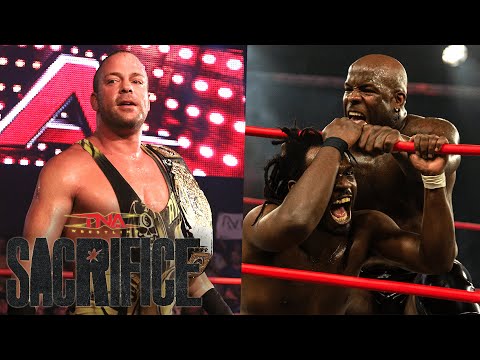 The BIGGEST Main Events in TNA Sacrifice History! | RVD, AJ Styles, Kurt Angle, Christian and MORE!