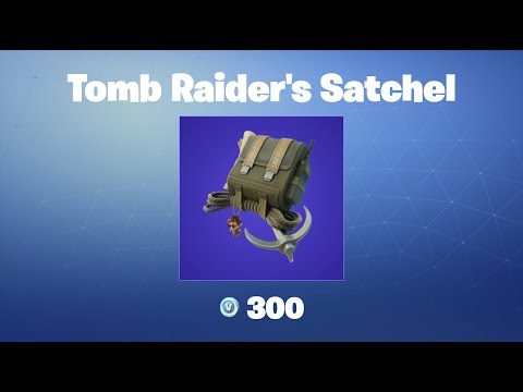 Tomb Raider's Satchel | Fortnite Back Bling