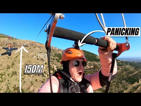 RIDING THE LONGEST AND HIGHEST ZIPLINE IN NEW ZEALAND // Christchurch adventure park