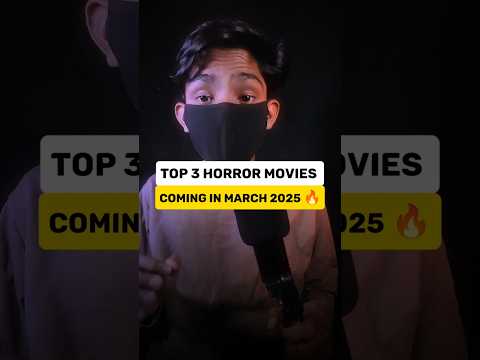 Top 3 New Horror Movies Coming Out in March 2025 🔥 #shorts  #horrorfilm