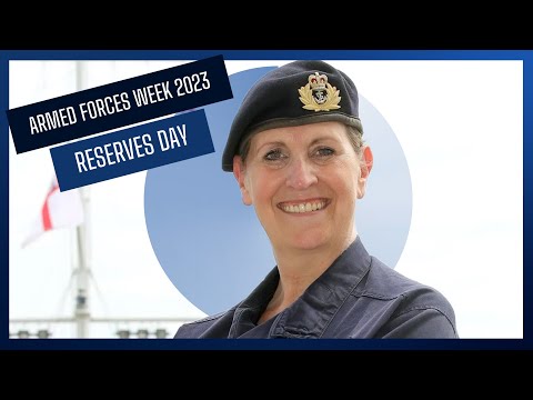 Commodore Robinson's Message on Reserves Day for Armed Forces Week 2023 | Royal Navy