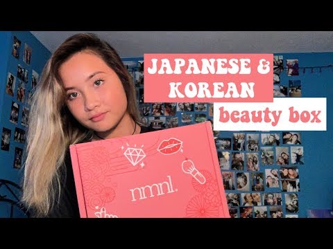 JAPANESE & KOREN BEAUTY BOX | NOMAKENOLIFE UNBOXING