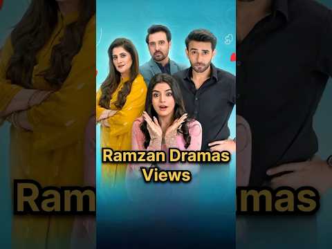 Ramzan Dramas Views #aaspaas #aaspas #dilwaligalimein #ishqdichashani #mydearcindrella #aaspaasdrama