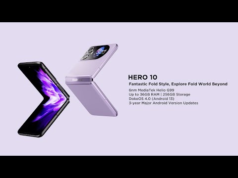 Blackview HERO 10 Official Introduction: Fantastic Fold Style, Explore Fold World Beyond