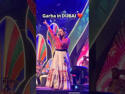 Garba in Dubai 😍 #swastimehul #dubai #youtubeshorts