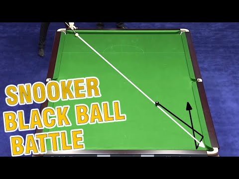 Black Ball Battle in Snooker!