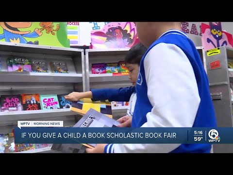 Students boost literacy through WPTV's 'If You Give a Child a Book' campaign