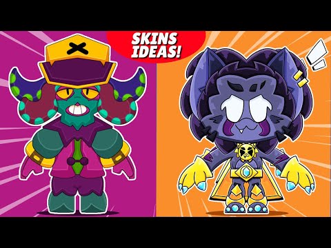 Brawl Stars Skins Ideas | Ollie, Kit & More