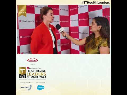 Michelle Erwee, Global Head - Access to Medicines, Takeda, Singapore at #ETHealthLeaders 2024!