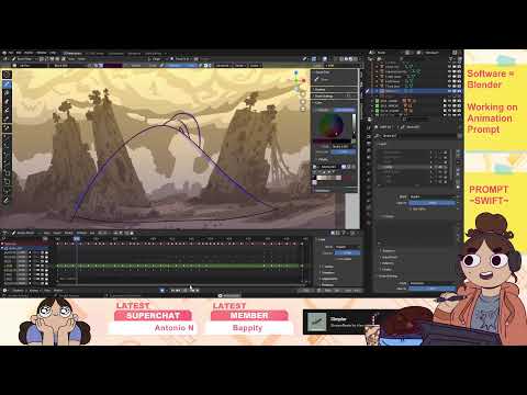 2D Animation in Blender Grease Pencil // WE'RE ALMOST DONE!!