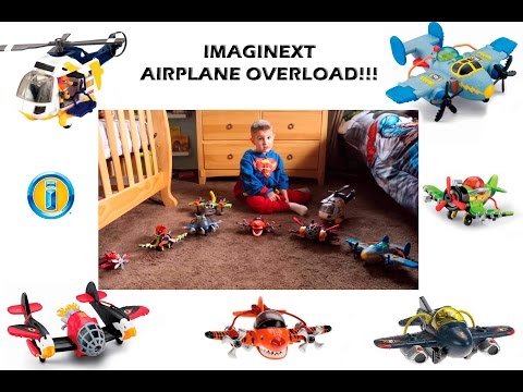 Imaginext Airplane Overload!!!! Airplanes Mystery Box