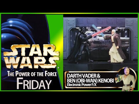 POWER OF THE FORCE FRIDAY! - DARTH VADER & BEN (OBI-WAN) KENOBI - ELECTRONIC POWER F/X