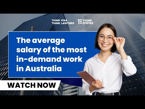 The average salary of the most in-demand work in Australia