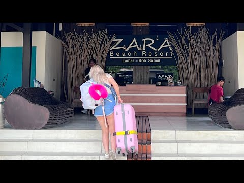 Zara beach resort hotel tour - Koh Samui Thailand