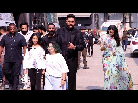 Abhishek Bachchan, Nora Fatehi, Remo D'souza Spotted Indian Idol Set For Promote Film Be Happy