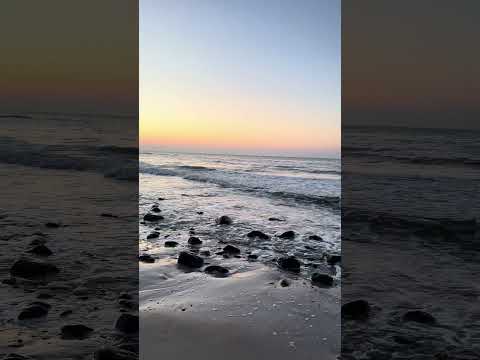 Evening beach #travel