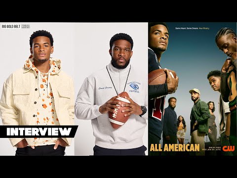 Nathaniel McIntyre & Osy Ikhile Interview | All American Season 7